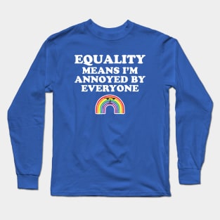 Rainbow Equality Long Sleeve T-Shirt